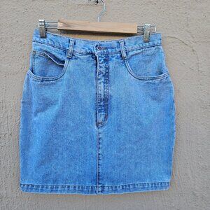 Vintage Bill Blass Denim SKirt